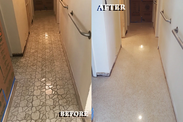 Terrazzo Floor Repair & Cleaning Miami